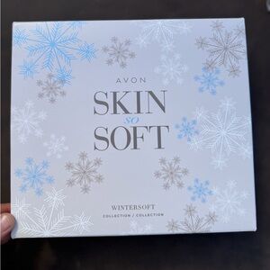Avon Wintersoft Collection Box with Gray Accents